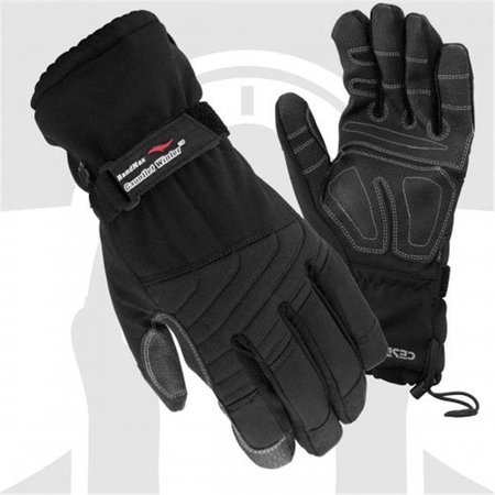 CESTUS Cestus 5041 M Temp Series Hm Gauntlet Winter Insulated Work One Pair Glove; Black - Medium 5041 M